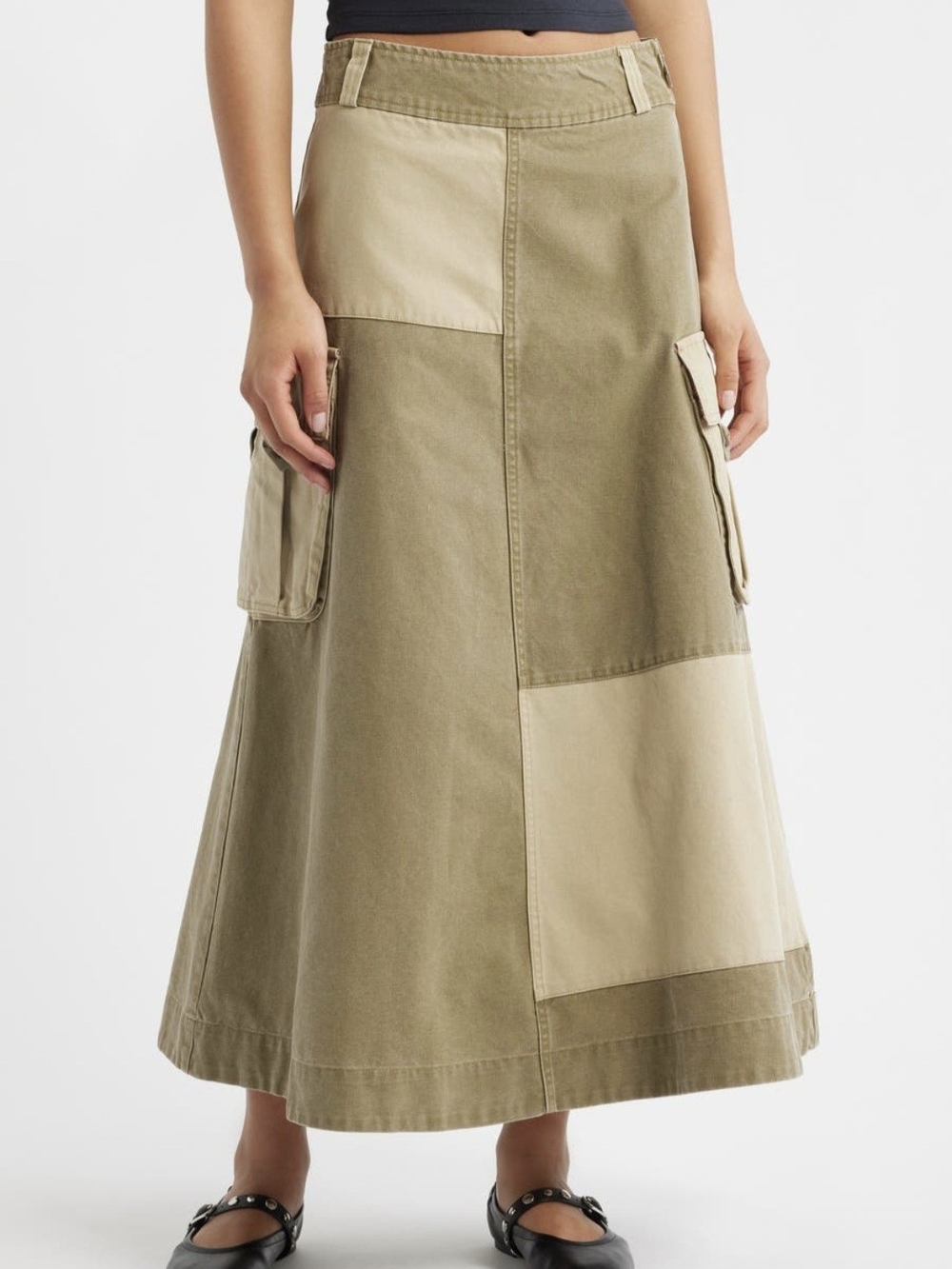 Marcelle Barn Midi Skirt